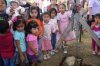 Niños durante el acto